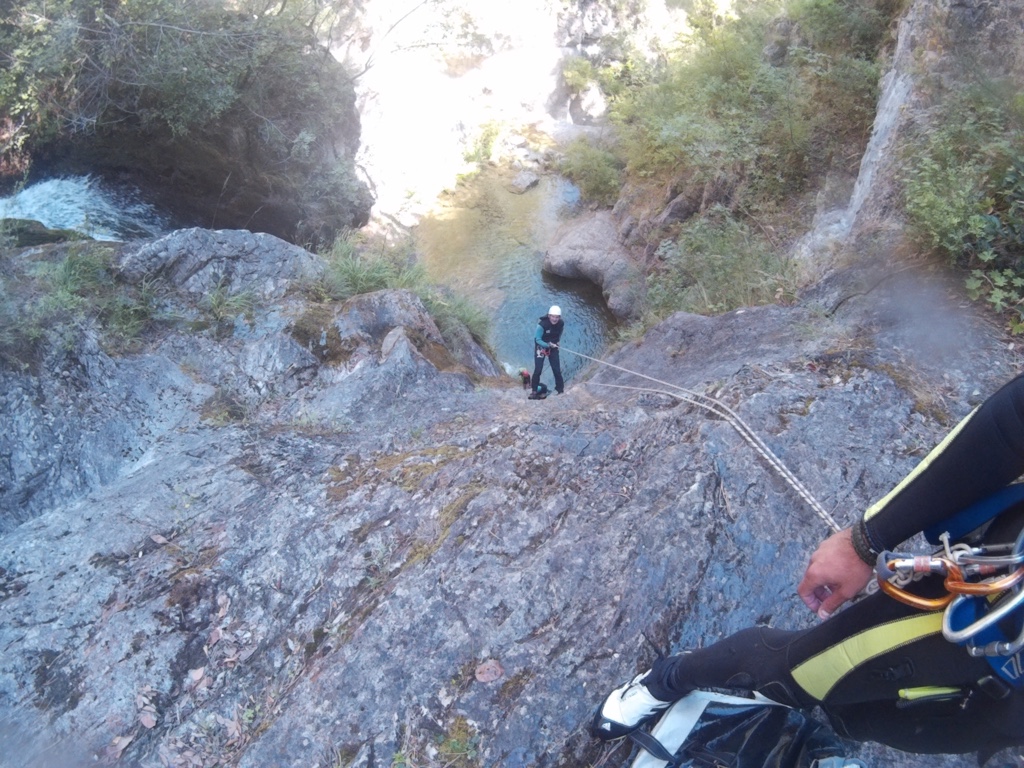 Canyoning am Olymp mit der Baseline-Truppe