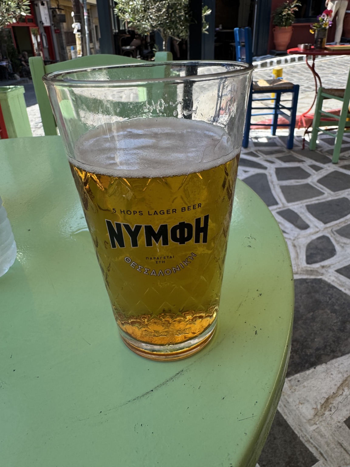 Ein Nymfi, lokales Craft Beer aus Thessaloniki