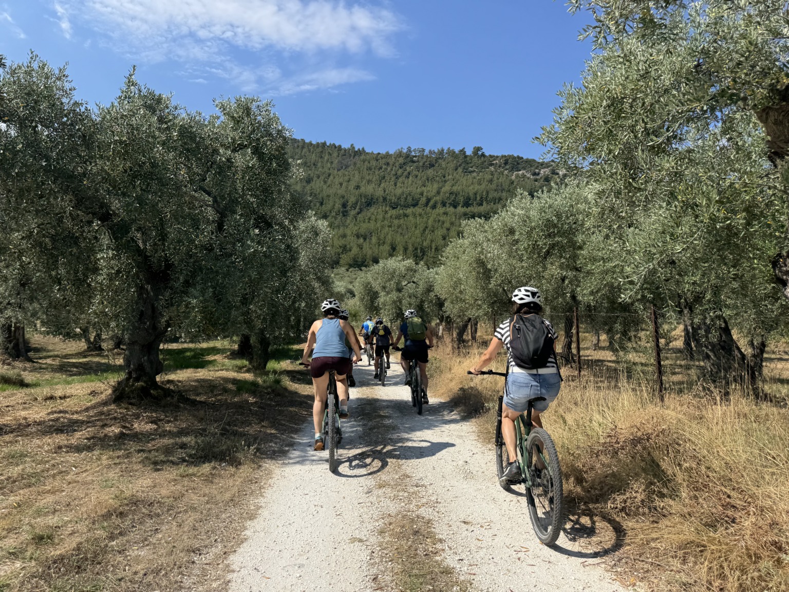 Als rote Laterne unterwegs auf der ersten Biketour