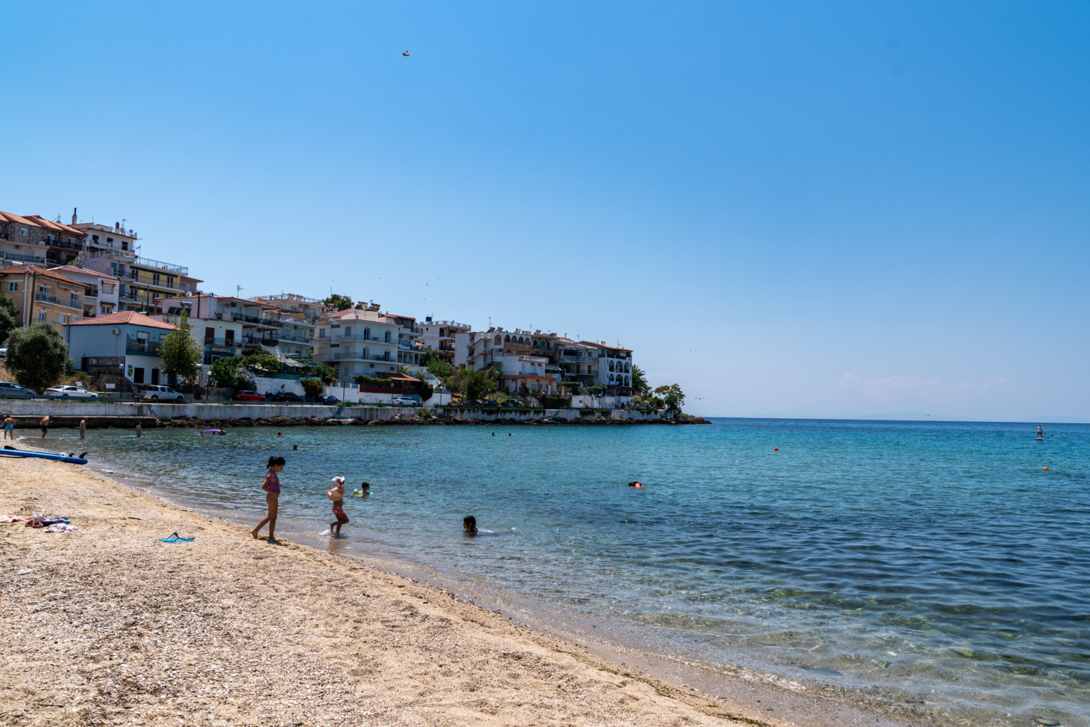Der Strand von Skala Marion